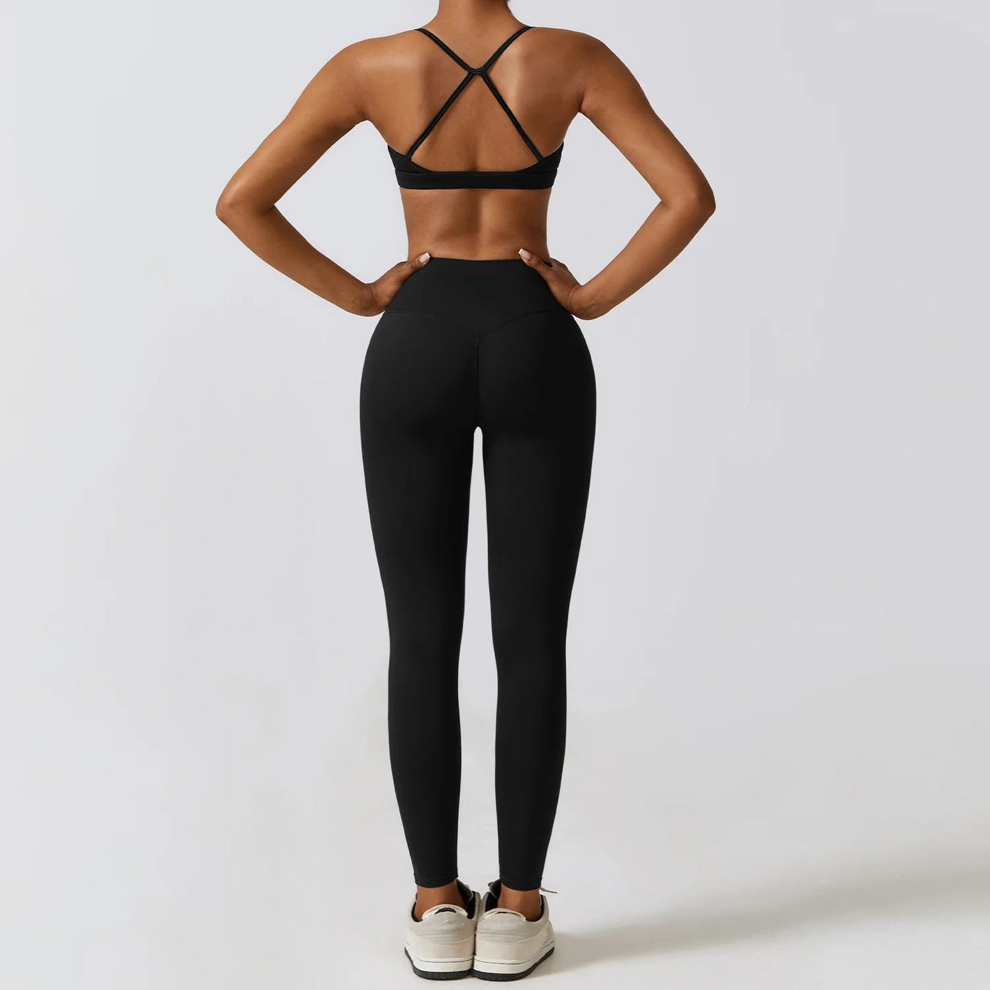 Sportieve 2/3-delige Workoutset met Armwarmers