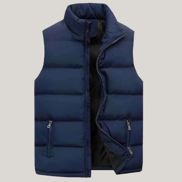 Casual gewatteerde bodywarmer voor heren | Stijlvol en comfortabel