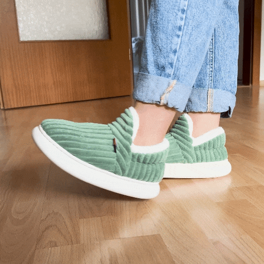Warme Fleece Pantoffels met Antislipzool voor Comfort