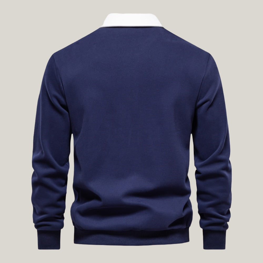 Herenpolo Lange Mouwen | Tijdloze Elegantie en Comfort