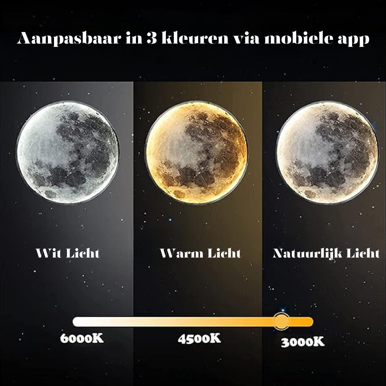 Luxe Maan Wandlamp - Magische Verlichting voor Elke Kamer