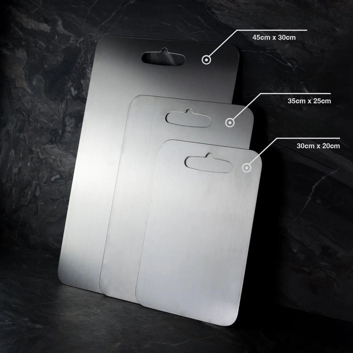 Titanium Cutting Board - Durable, BPA-Free & Antibacterial