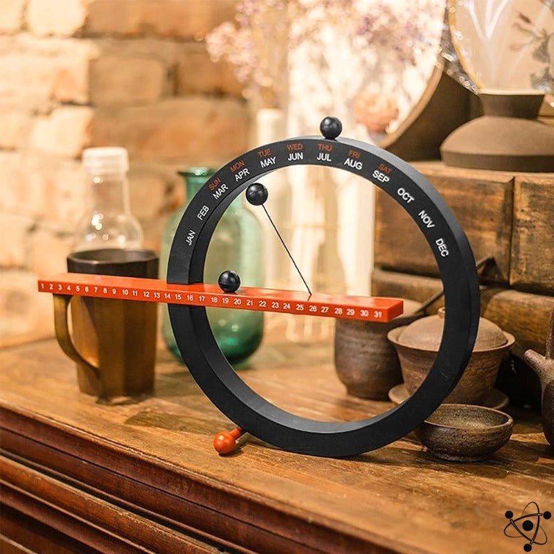 Magnetische Perpetuele Kalender - Duurzaam en Modern Bureau Accessoire