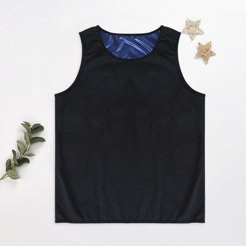 Mannen Sauna Shaper Compressie Vest voor Fitness