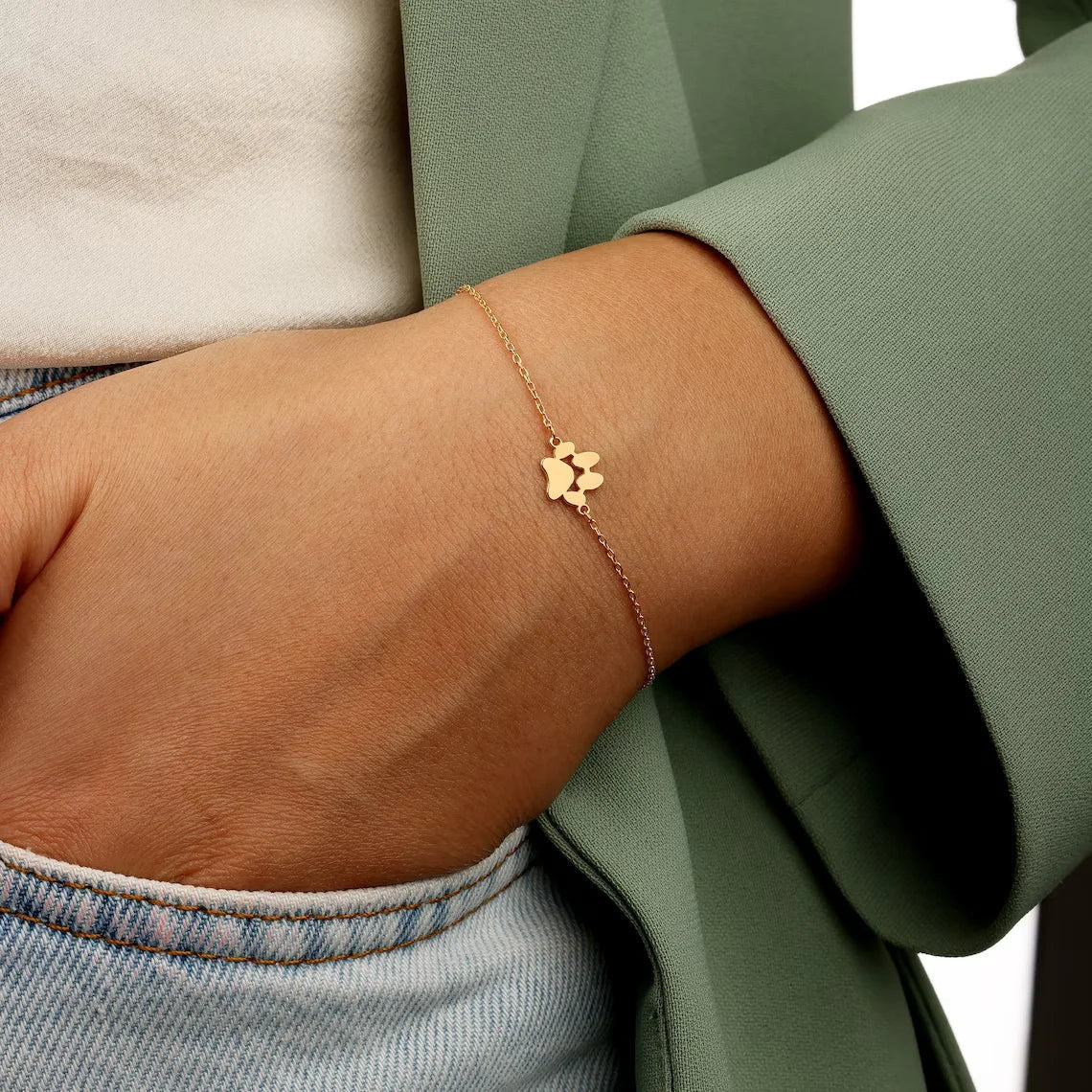Persoonlijke Pootafdruk Ketting | Symbool van Onbreekbare Liefde