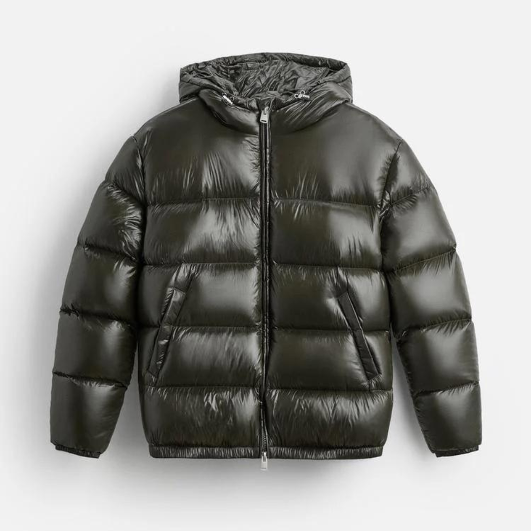 Heren Gewatteerd Jack - Comfortabel en Warm voor Koude Dagen