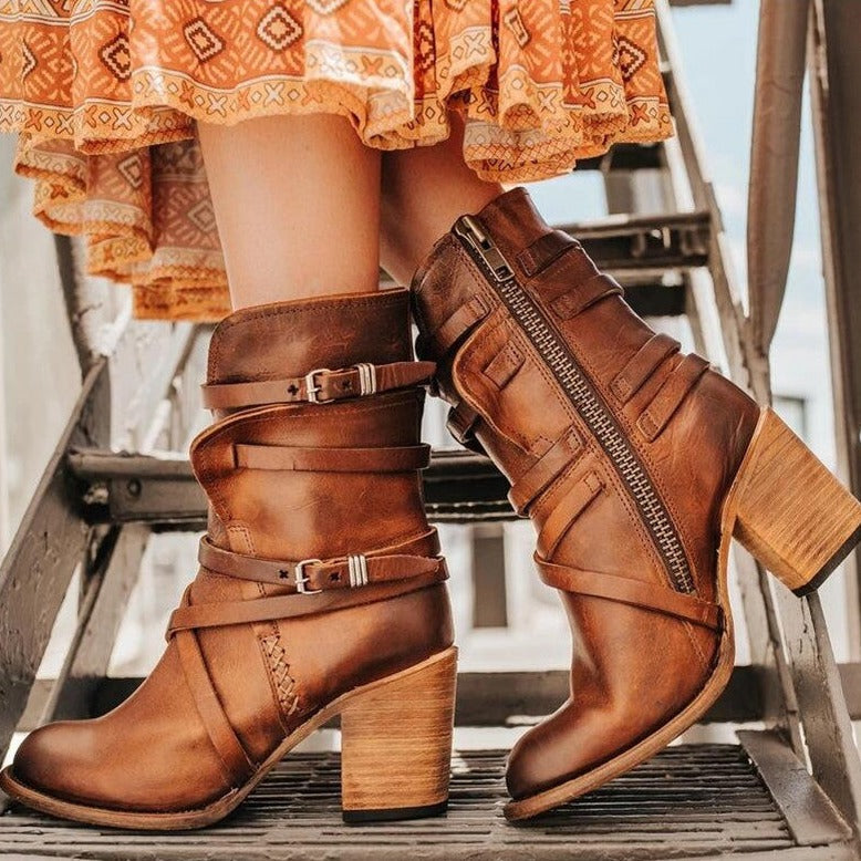 Leren dames laarzen voor de winter - Warm en stijlvol