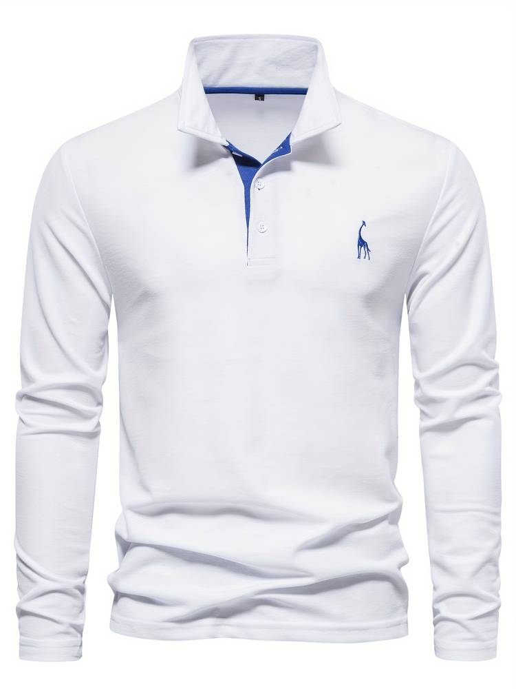 Polo Pullover voor de Moderne Man - Tijdloos Comfort en Stijl