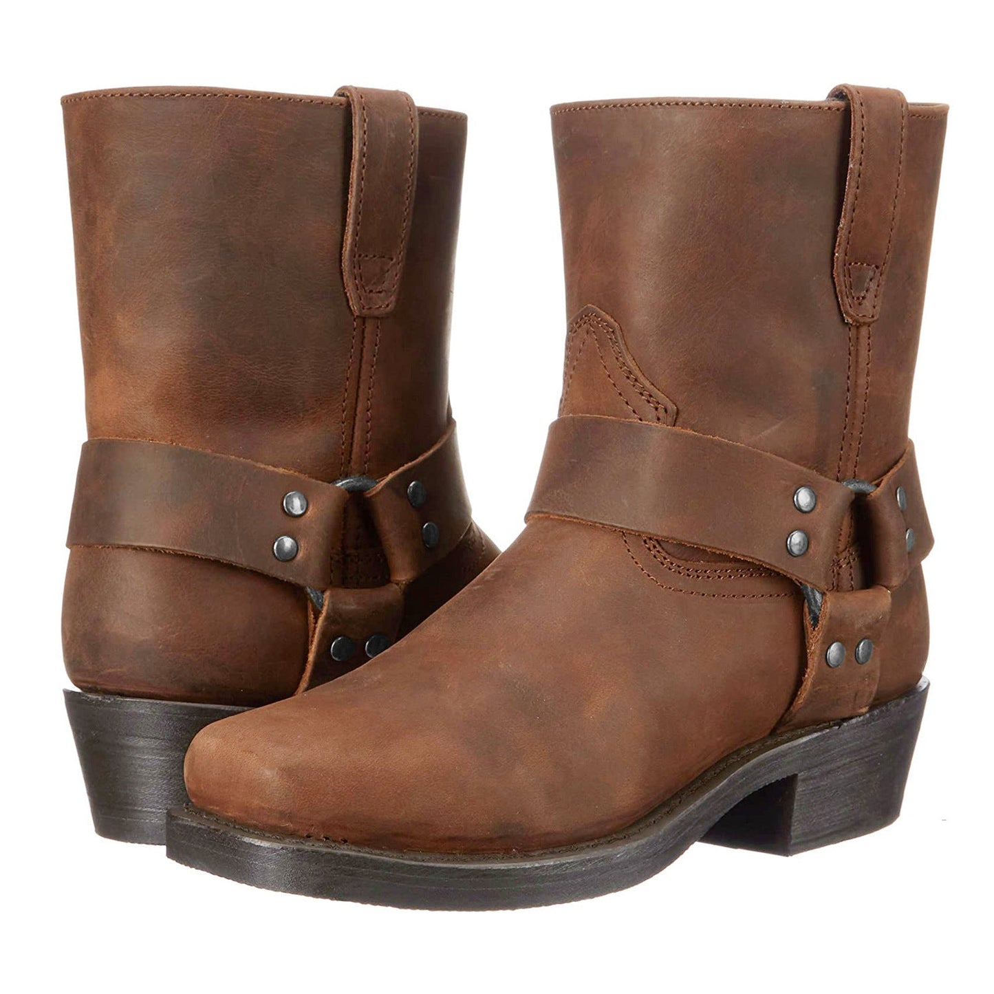 Stijlvolle Retro Herenlaarzen - Tijdloze Elegantie en Comfort
