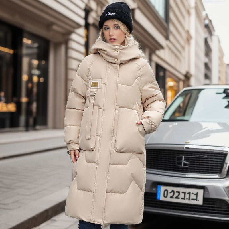 Dames Lange Winterjas - Warme en Comfortabele Winterjas met Capuchon
