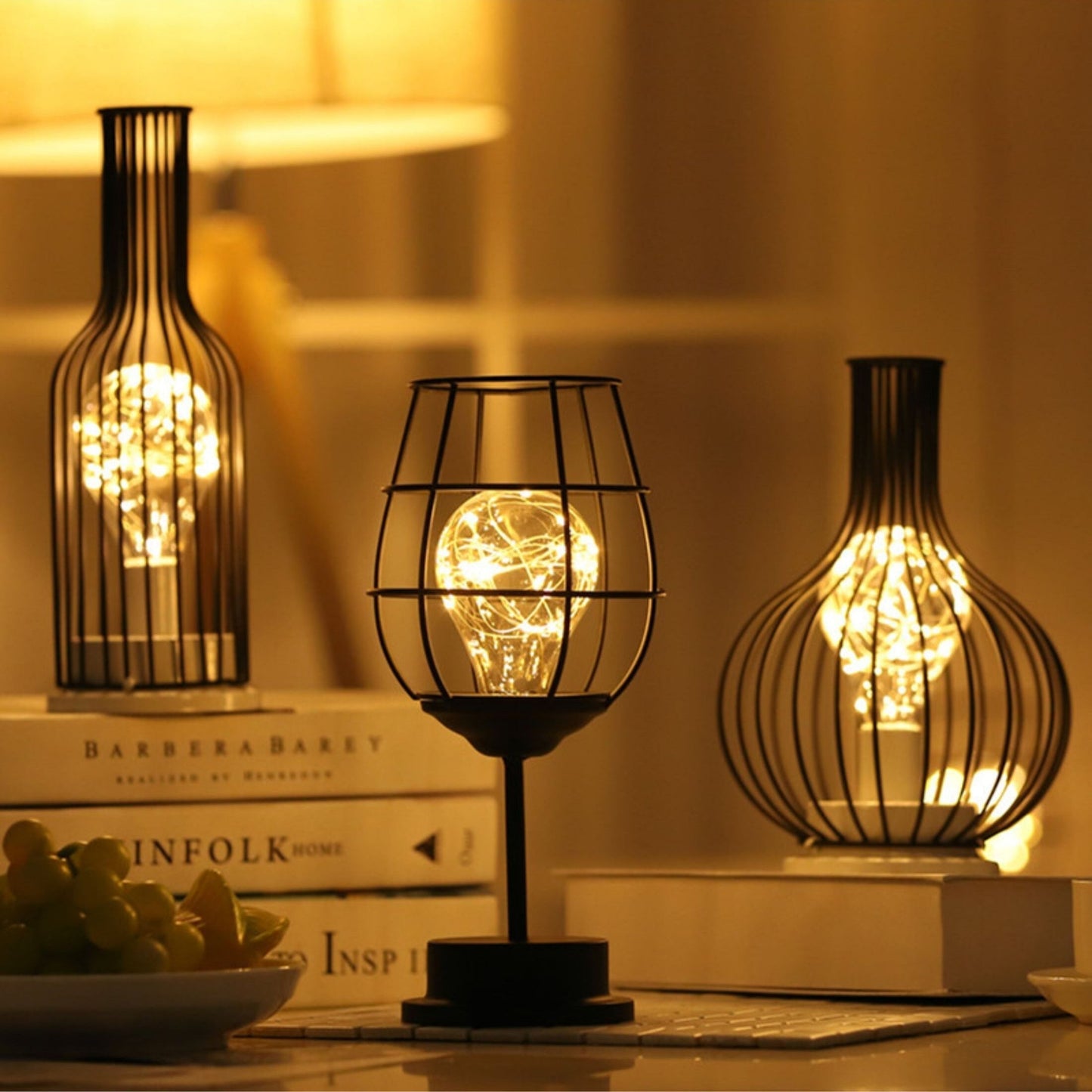 Draadloze Moderne Tafellamp van Metaal | Uplight Verlichting