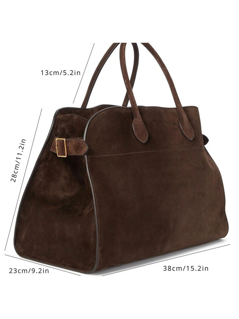 Luxe Suede Damestas – Tijdloos en Elegant voor Elke Gelegenheid