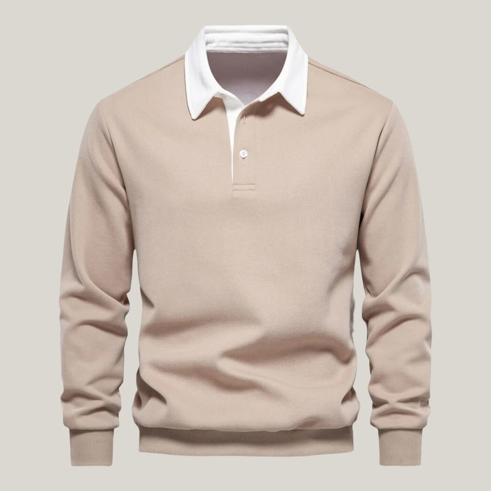 Herenpolo Lange Mouwen | Tijdloze Elegantie en Comfort