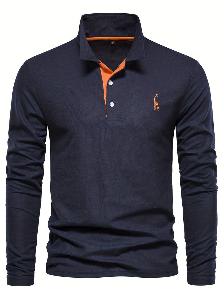 Polo Pullover voor de Moderne Man - Tijdloos Comfort en Stijl