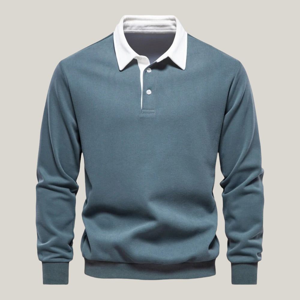 Herenpolo Lange Mouwen | Tijdloze Elegantie en Comfort