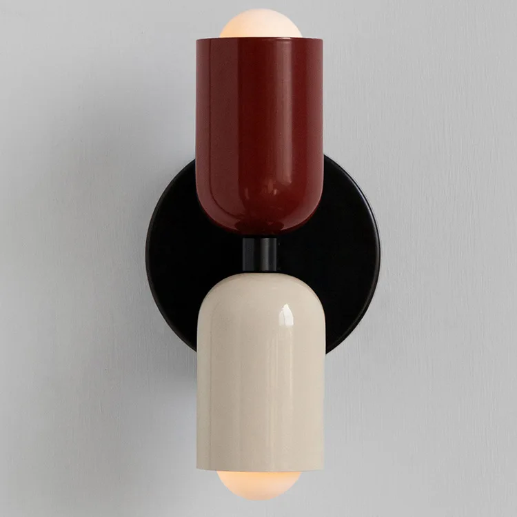 Scandinavische Wandlamp met Warm LED Licht