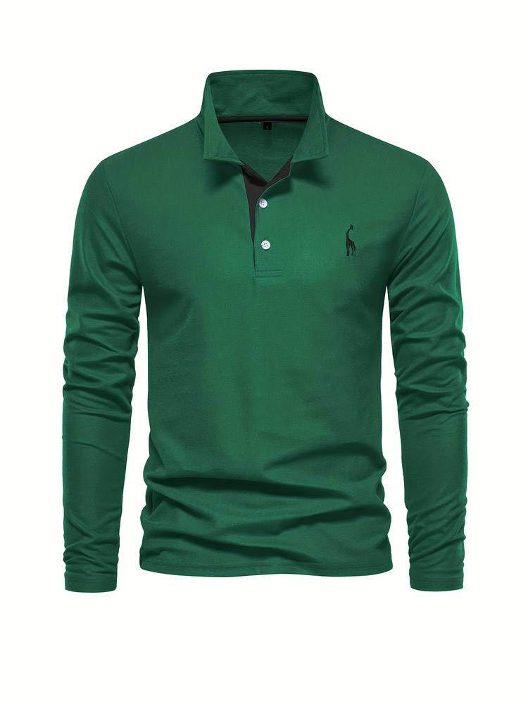 Polo Pullover voor de Moderne Man - Tijdloos Comfort en Stijl