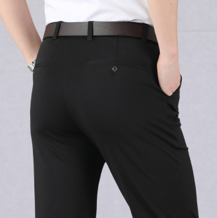 Slim-fit Stretch Broek voor Mannen | Ultiem Comfort & Duurzaam