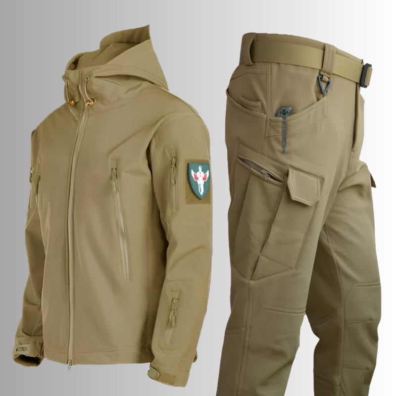 Militaire Winterjas en Broek - Thermisch, Duurzaam, Verstelbare Capuchon
