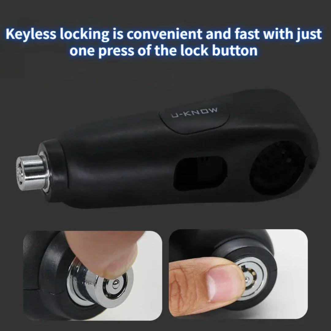 110 Decibel Motorcycle Alarm Lock - Simple and Waterproof