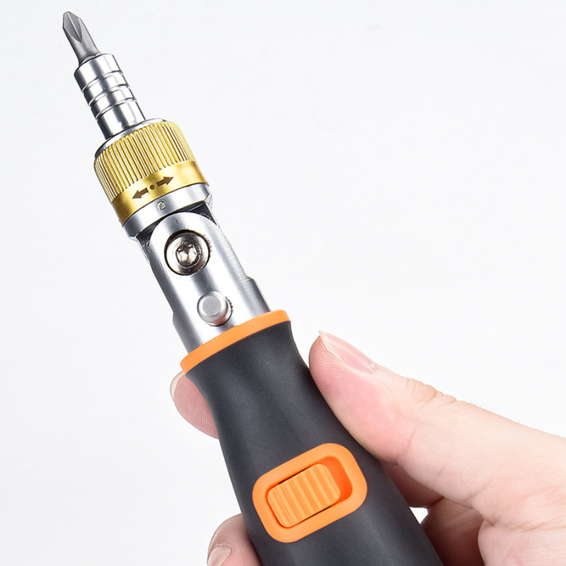 180° Rotating Ratchet Screwdriver - Perfect for Tight Spaces