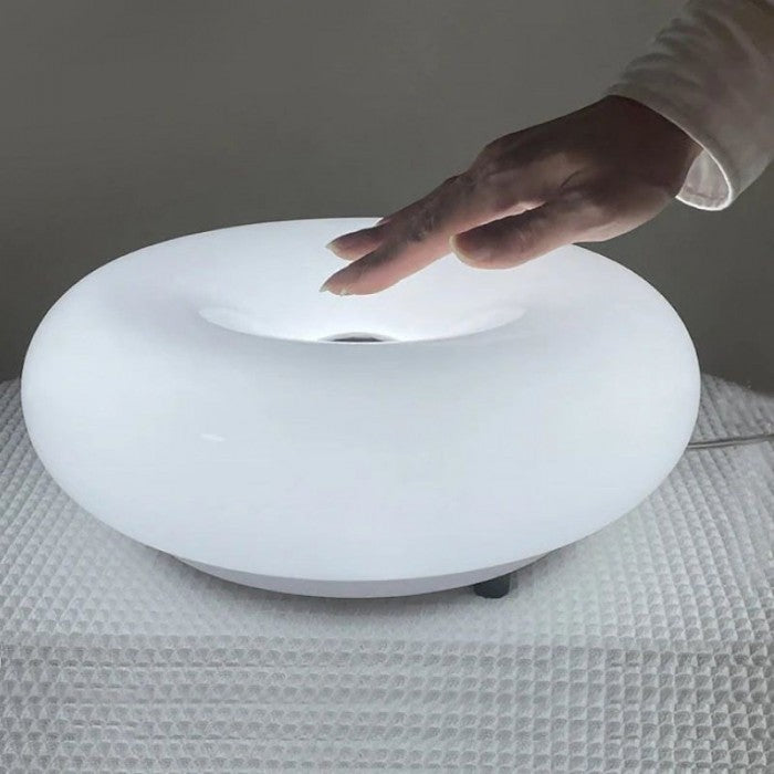 Moderne LED Donut Muur- en Tafellamp in Bauhaus Stijl