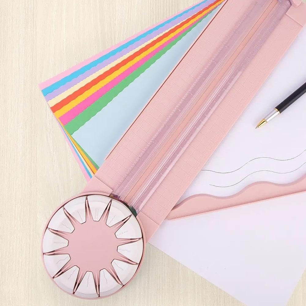 12-in-1 Precision Cutter with 360 Degree Rotating Head and 12 Blades for Creative Designs
