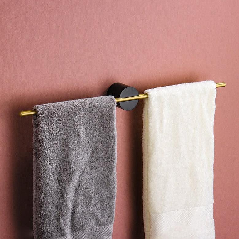 Verstelbare metalen handdoekhouder voor moderne badkamers