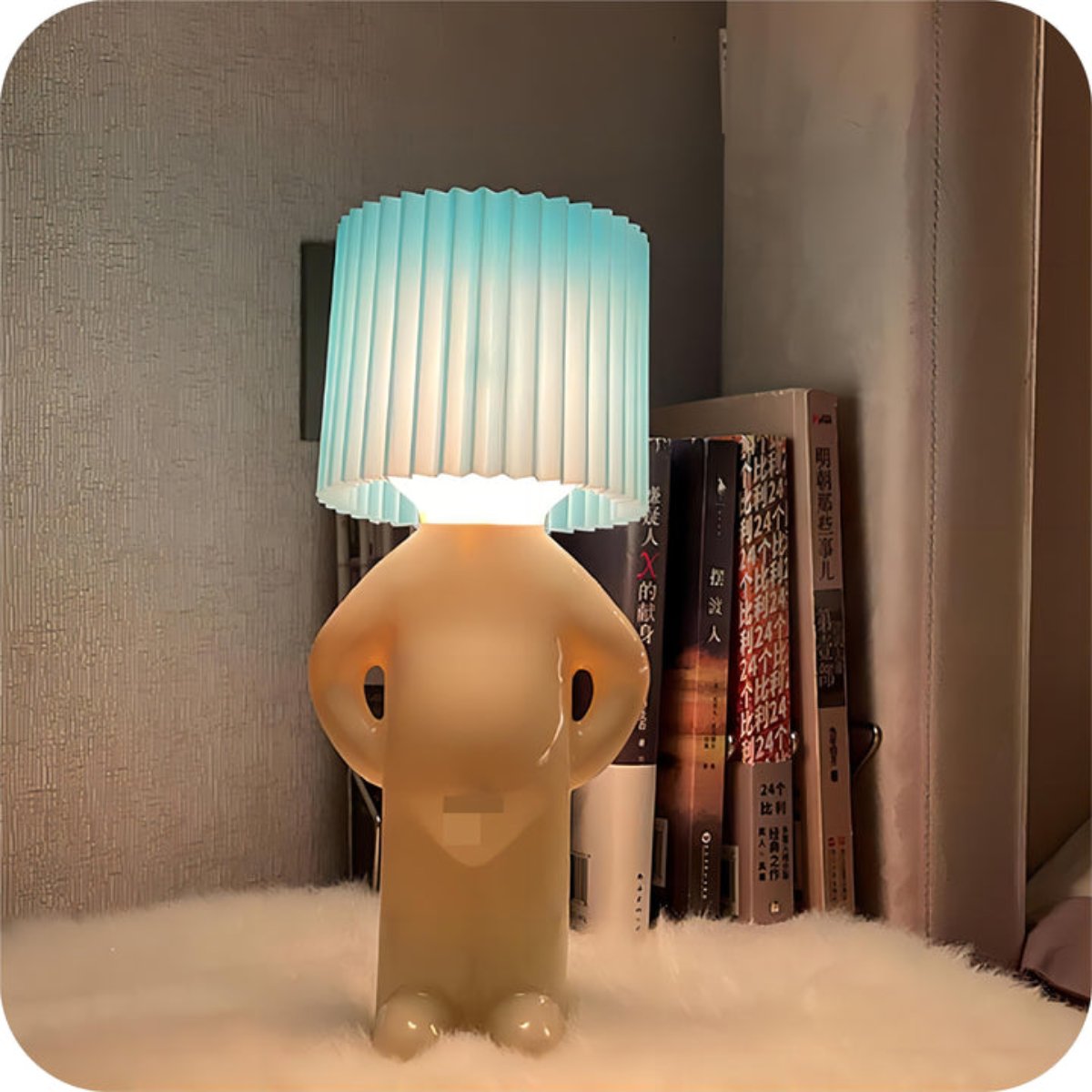 Grappige Draadloze LED Lamp voor Vrolijke Sfeer