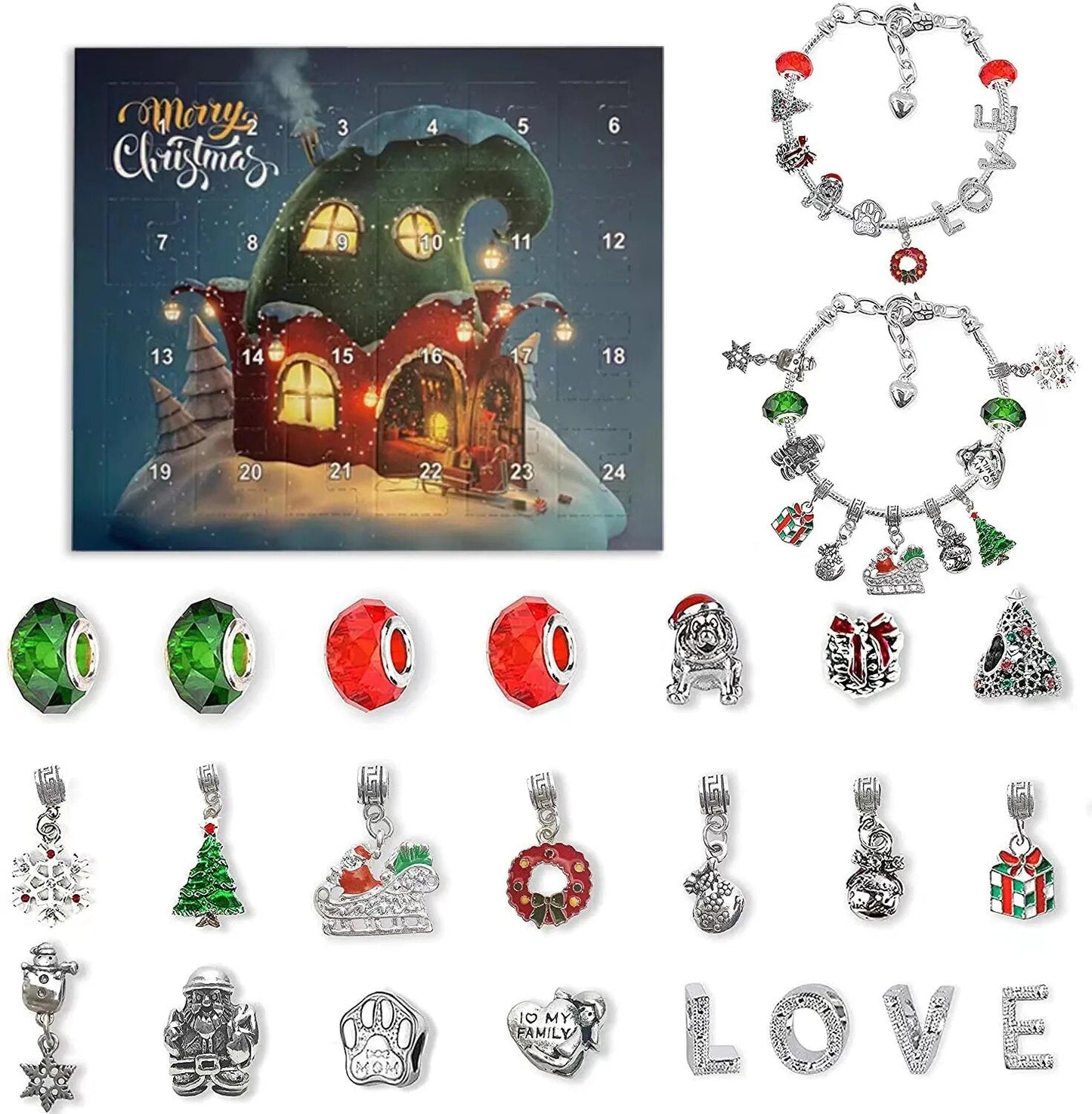 Luxe Sieraden Adventskalender | Dagelijkse Verrassingen voor Kerst
