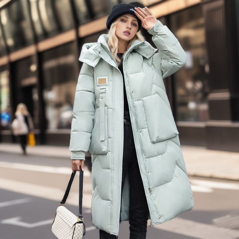 Dames Lange Winterjas - Warme en Comfortabele Winterjas met Capuchon