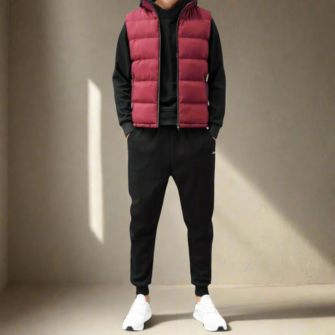 Casual quilted bodywarmer for men | Stylish and comfortable