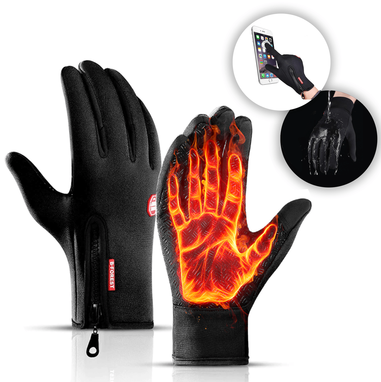 Thermische Handschoenen - Warm, Waterdicht en Touchscreen-Vriendelijk