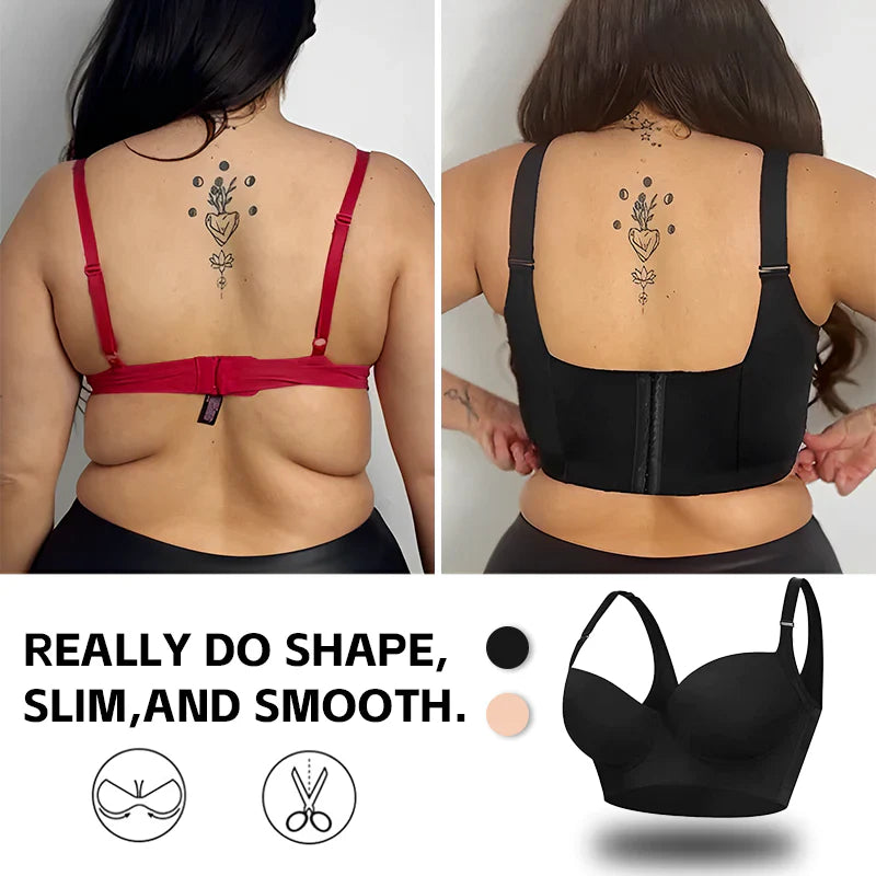 Shapewear BH met diepe cup - comfortabele ondersteuning en gladde afwerking