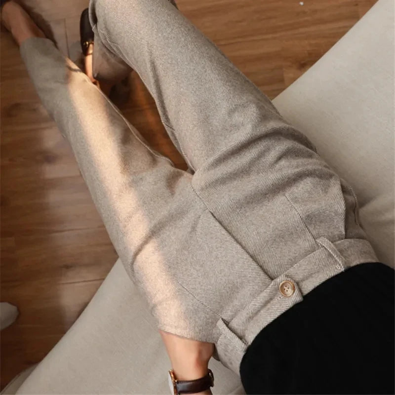 Katoenen Winterbroek Dames - Comfortabele en Stijlvolle Herfstmode