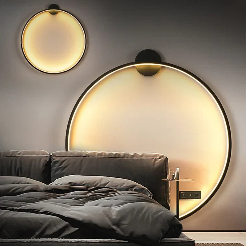 Moderne Cirkelvormige Wandlamp | Minimalistisch Design