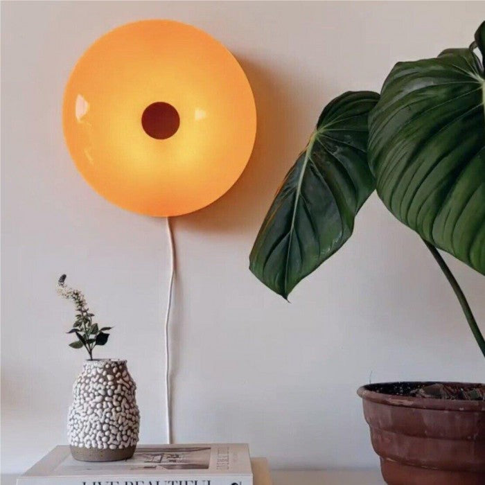 Moderne LED Donut Muur- en Tafellamp in Bauhaus Stijl