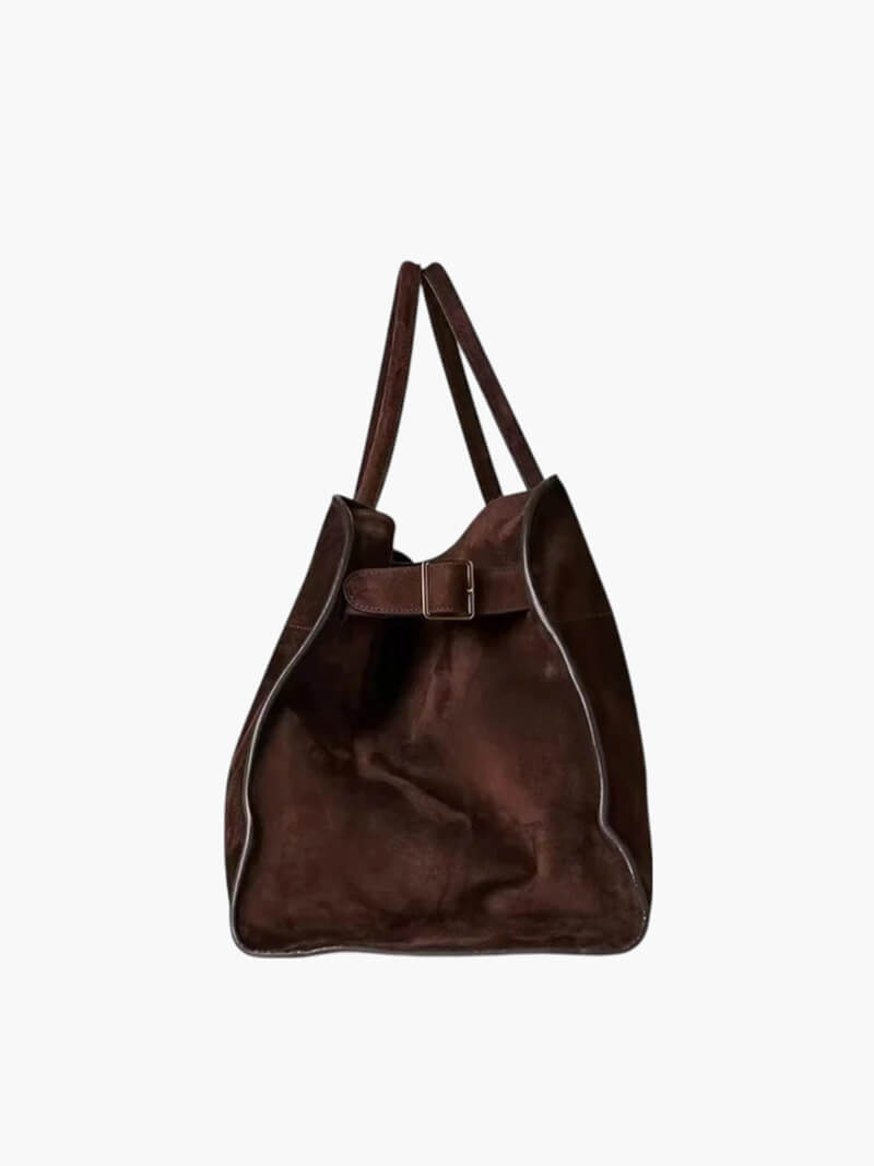 Luxe Suede Damestas – Tijdloos en Elegant voor Elke Gelegenheid