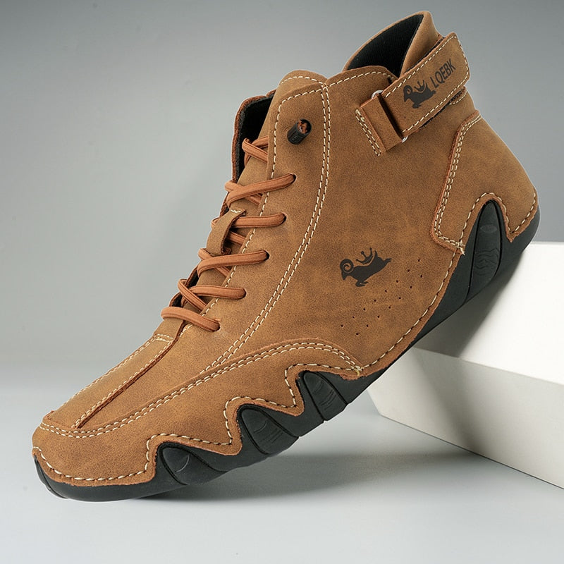Ultra-comfortabele orthopedische leren schoenen voor pijnvrije beweging