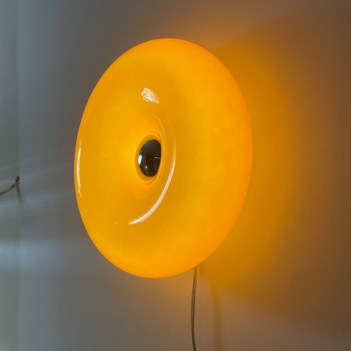 Moderne LED Donut Muur- en Tafellamp in Bauhaus Stijl