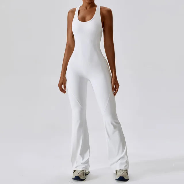 Dames Multifunctionele Jumpsuit voor Workout en Evenementen