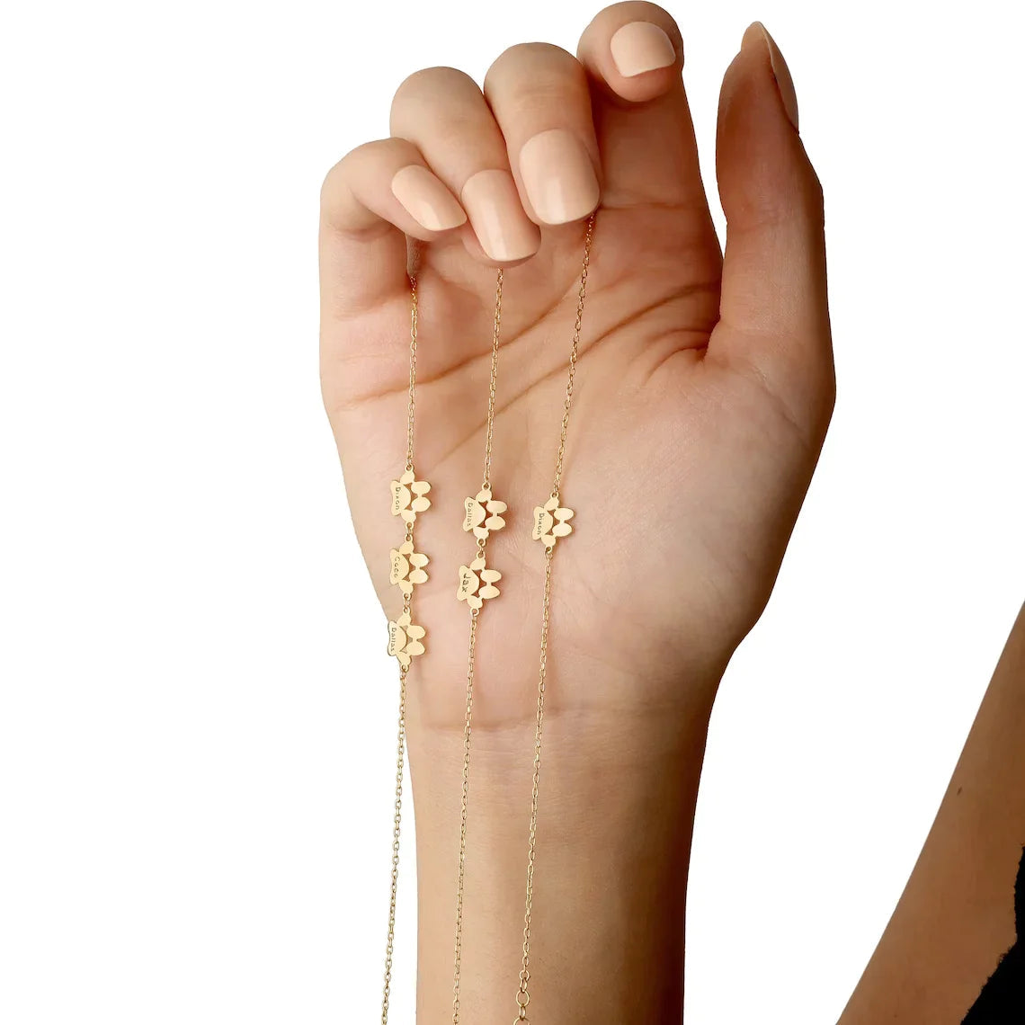 Persoonlijke Pootafdruk Ketting | Symbool van Onbreekbare Liefde