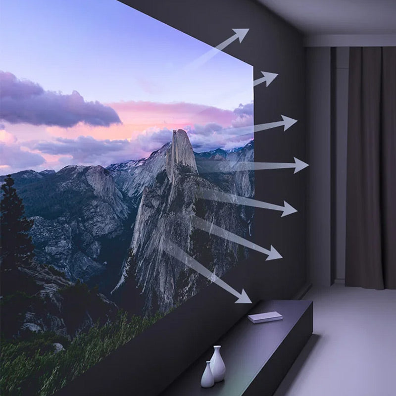 1080P HD Projector - Vivid Image - Quiet and Clear - Private Cinema