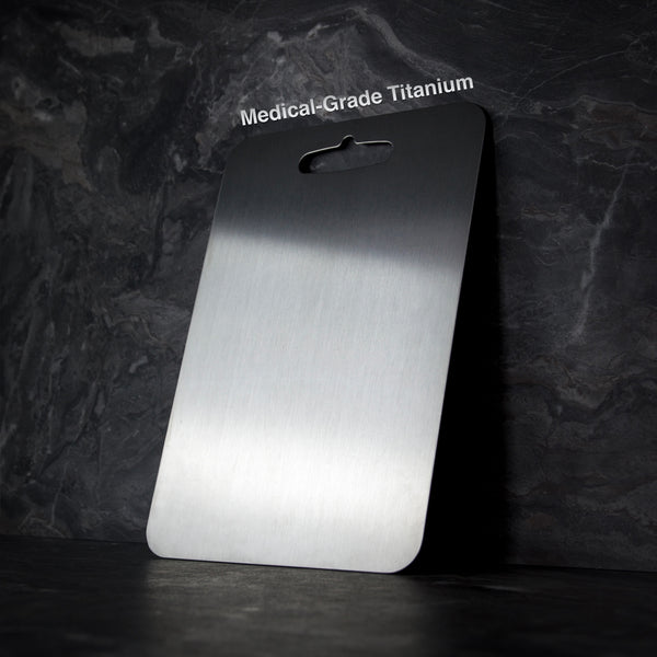 Titanium Cutting Board - Durable, BPA-Free &amp; Antibacterial 