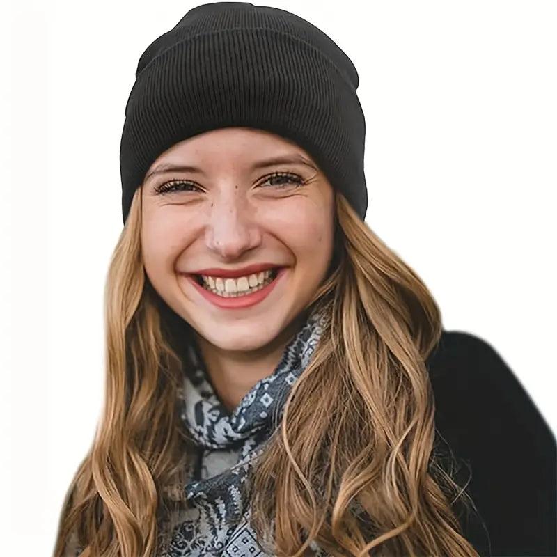 Luxe Satijnen Beanie - Zijden Voering voor Haarbescherming en Comfort
