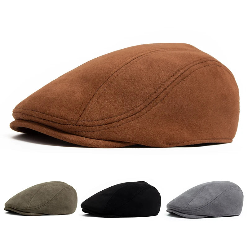 Stijlvolle Suède Baret voor Elke Outfit