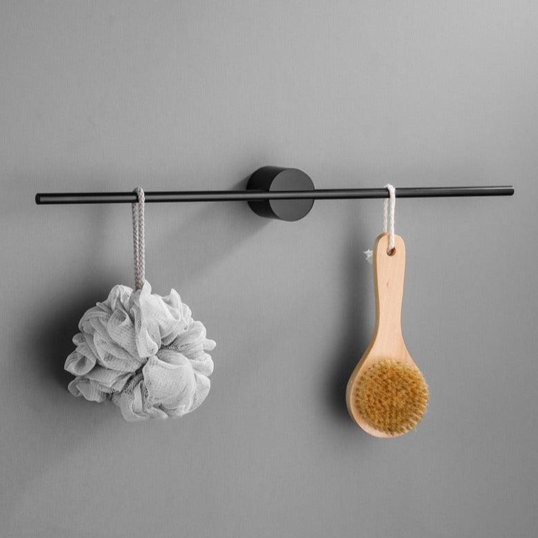 Verstelbare metalen handdoekhouder voor moderne badkamers
