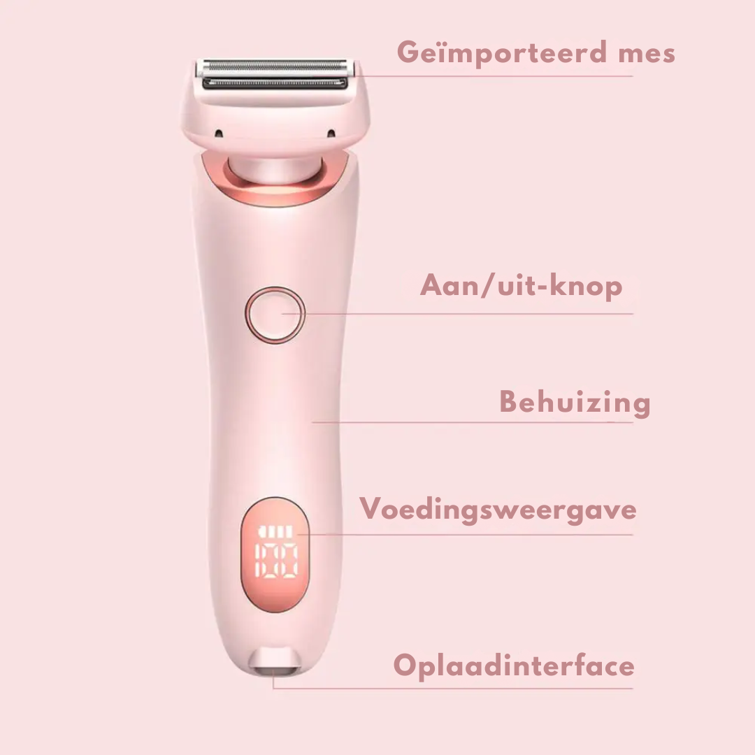 Pijnloos Scheerapparaat voor een Gladde Huid