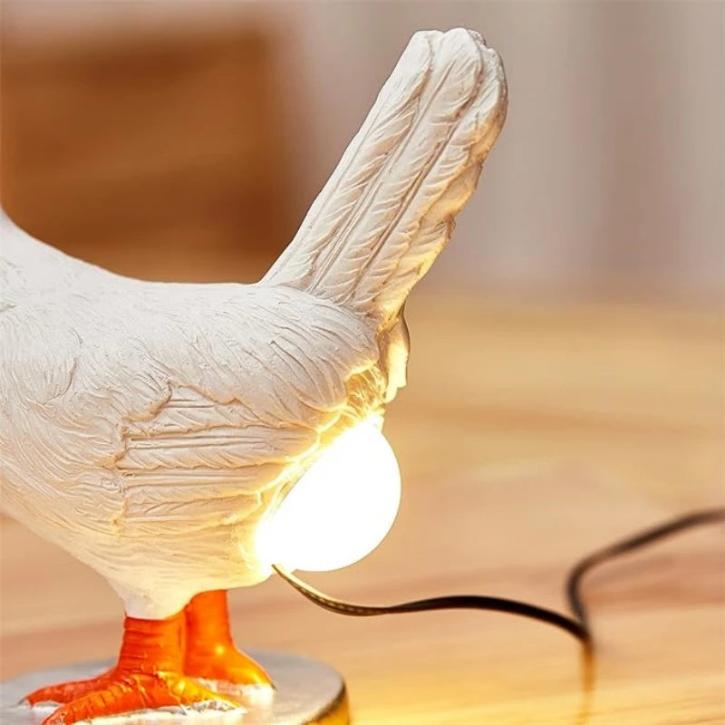 Grappige Kippen Nachtlamp voor Kinderen en Slaapkamers