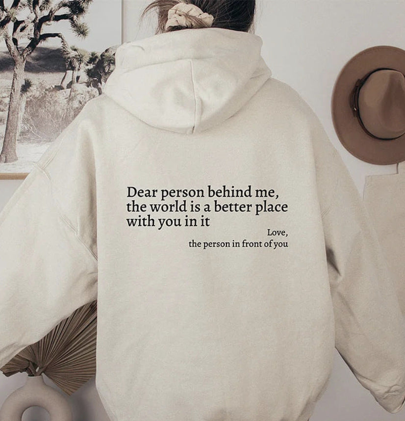Jij Bent Genoeg - Unisex Hoodie voor Positiviteit